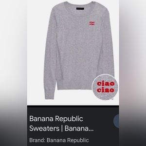 Banana Republic Silk Cotton sweater like top Small (FINAL PRICE)